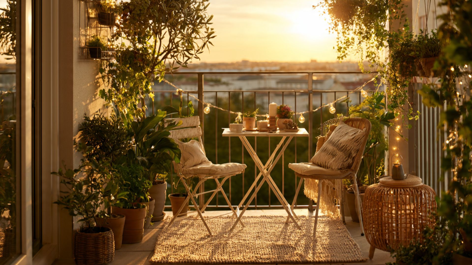 Balkon Oturma Alanı